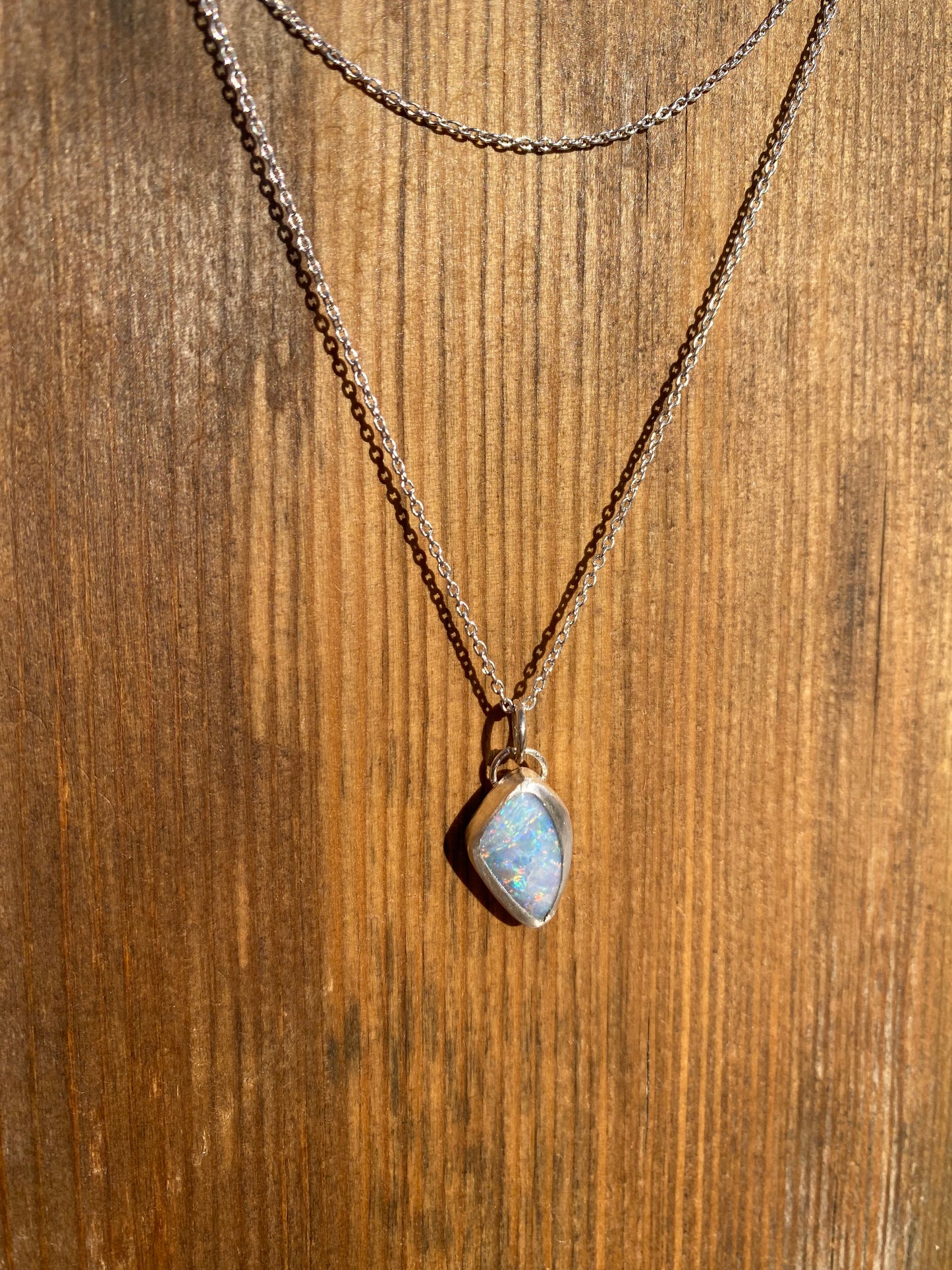 Opal Switchback Necklace