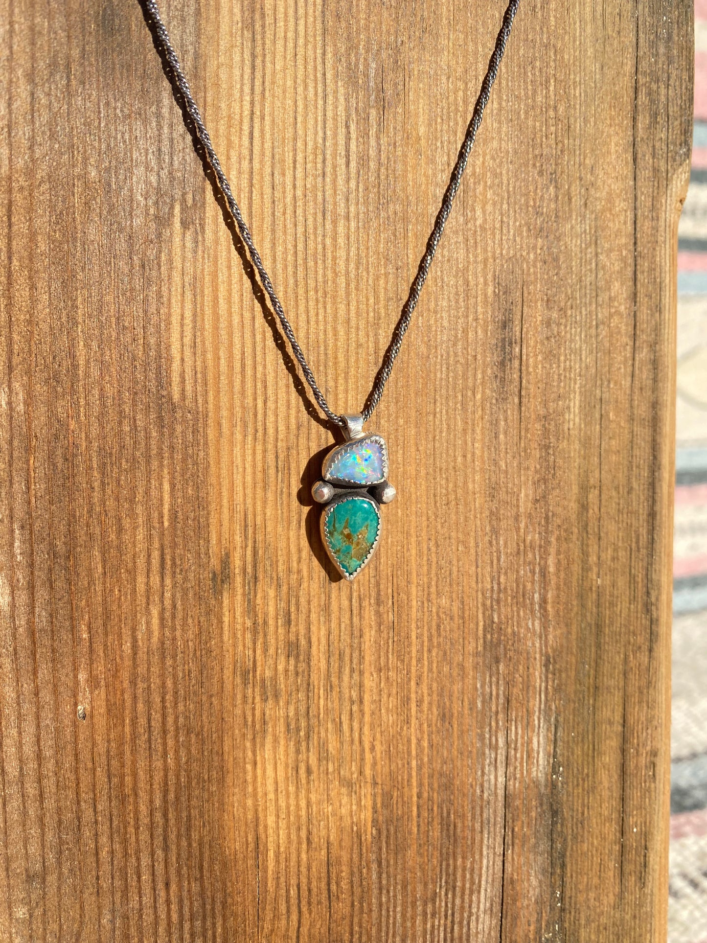 Opal/ Tyrone Turquoise Necklace