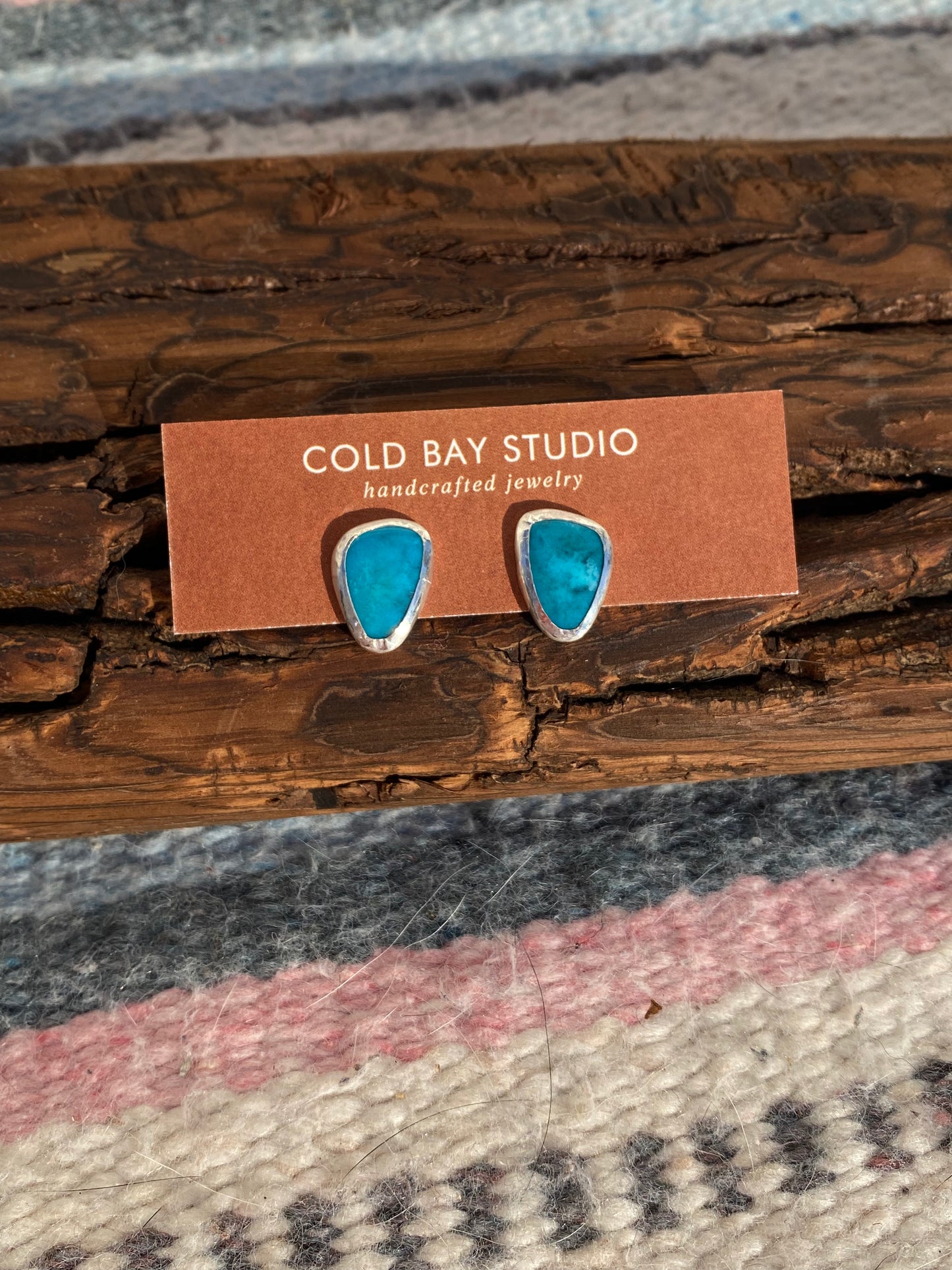Sonoran Turquoise studs #2