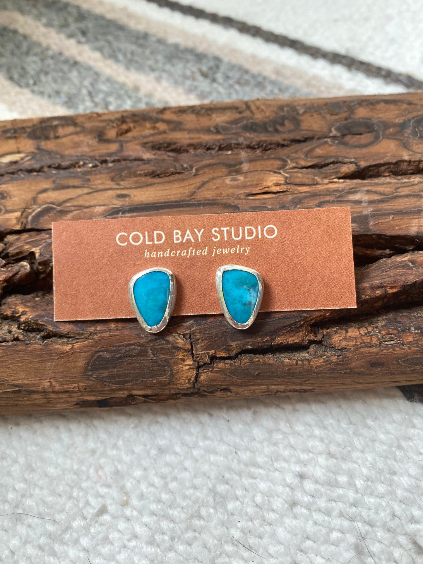 Sonoran Turquoise studs #2