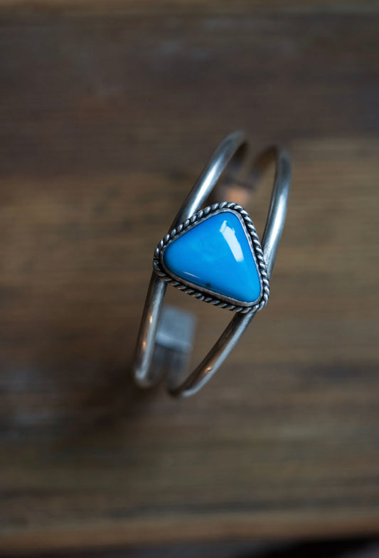 Alpine Blue Turquoise Cuff | 6”