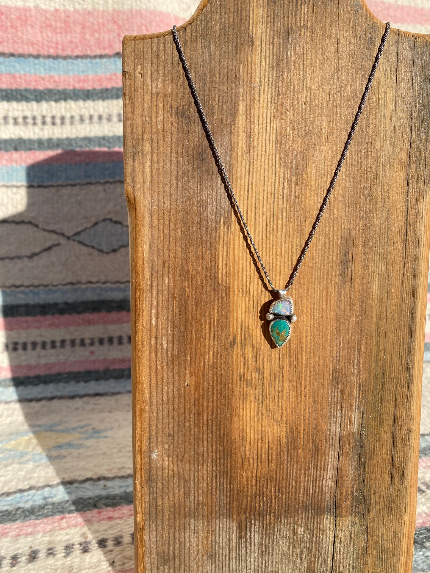 Opal/ Tyrone Turquoise Necklace