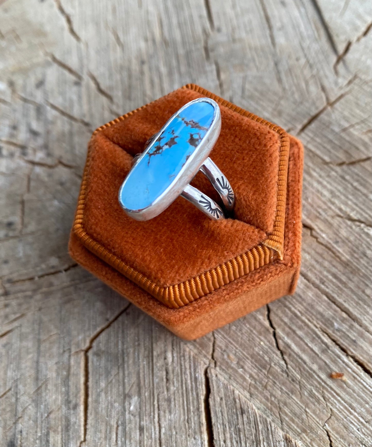 Sand hill Turquoise Ring | size 7.5