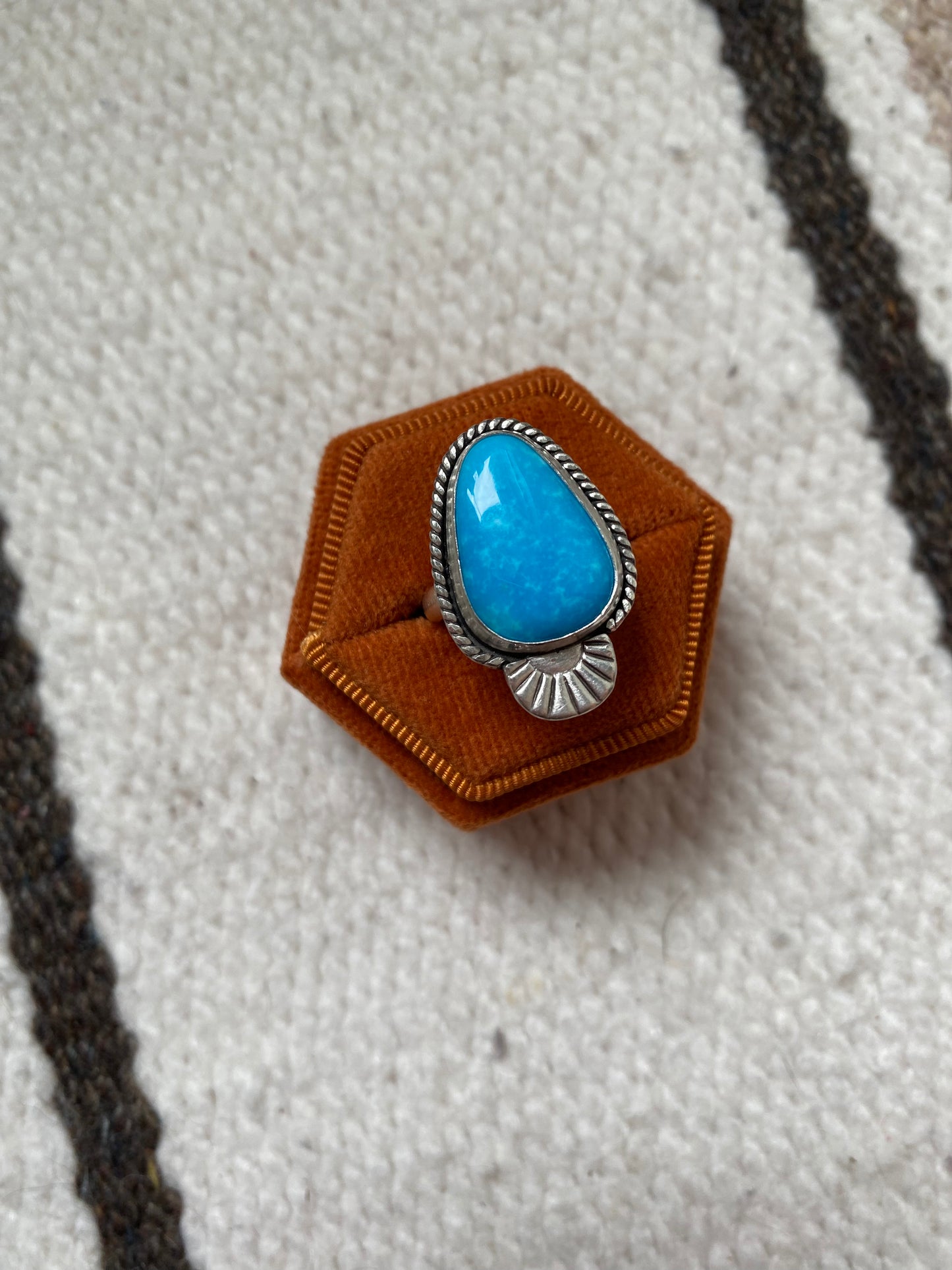 Baja Turquoise Ring | size 7 1/4