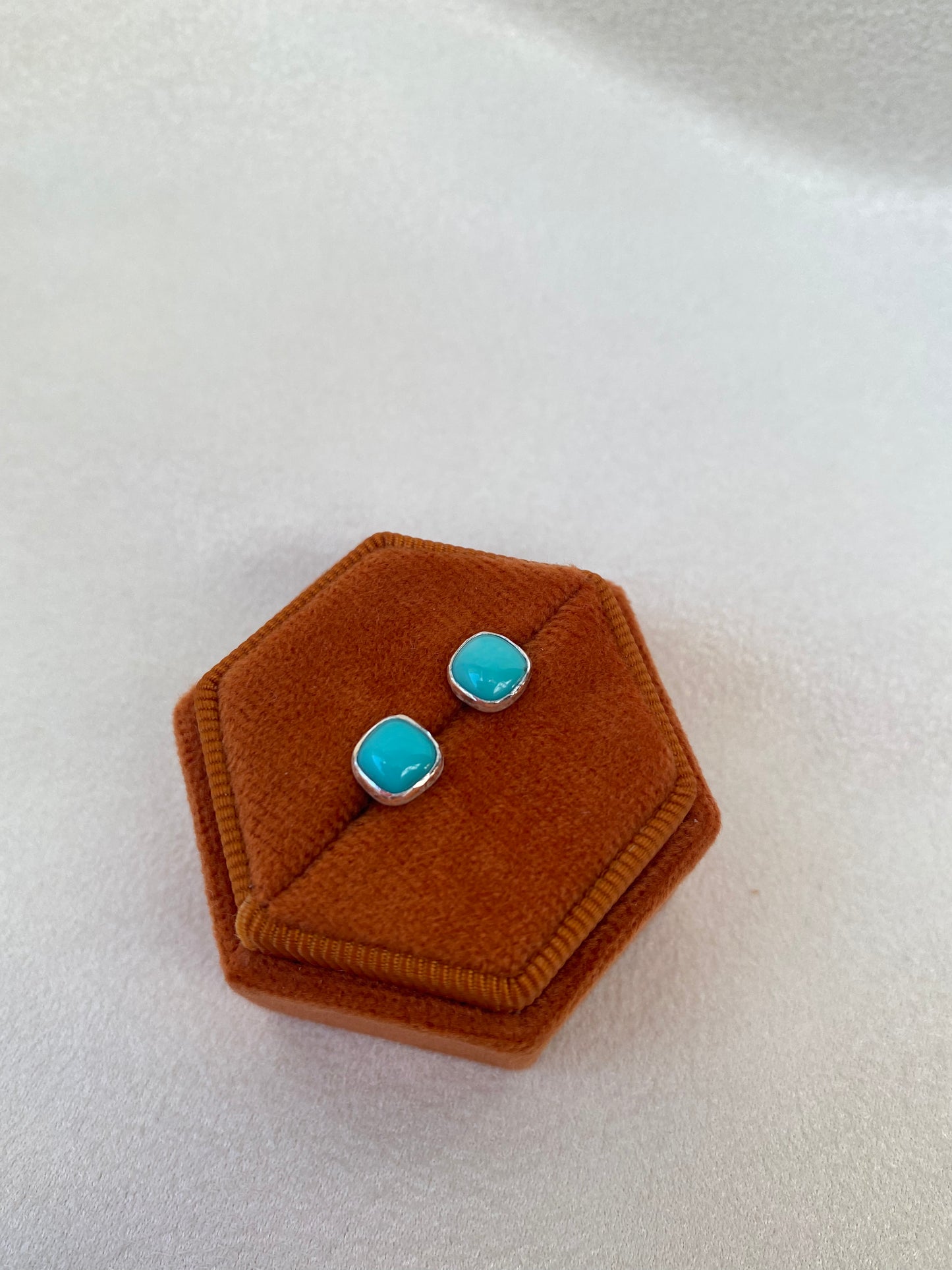 Whitewater Turquoise Studs
